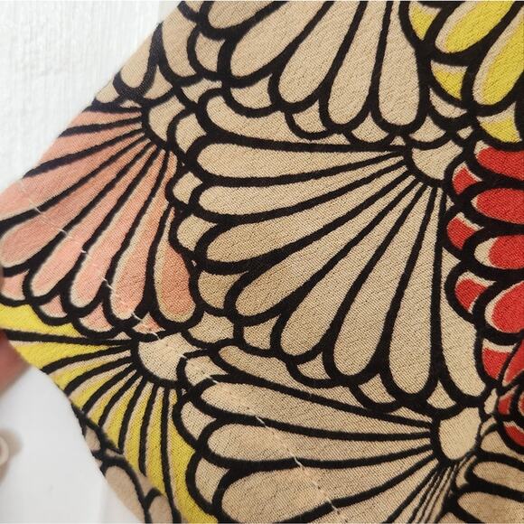 Suncoo Paris Cream Coral Seashell Strappy Blouse T3 large - Picture 7 of 8